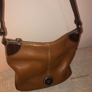 Barely used camel brown Dooney & Bourne bag